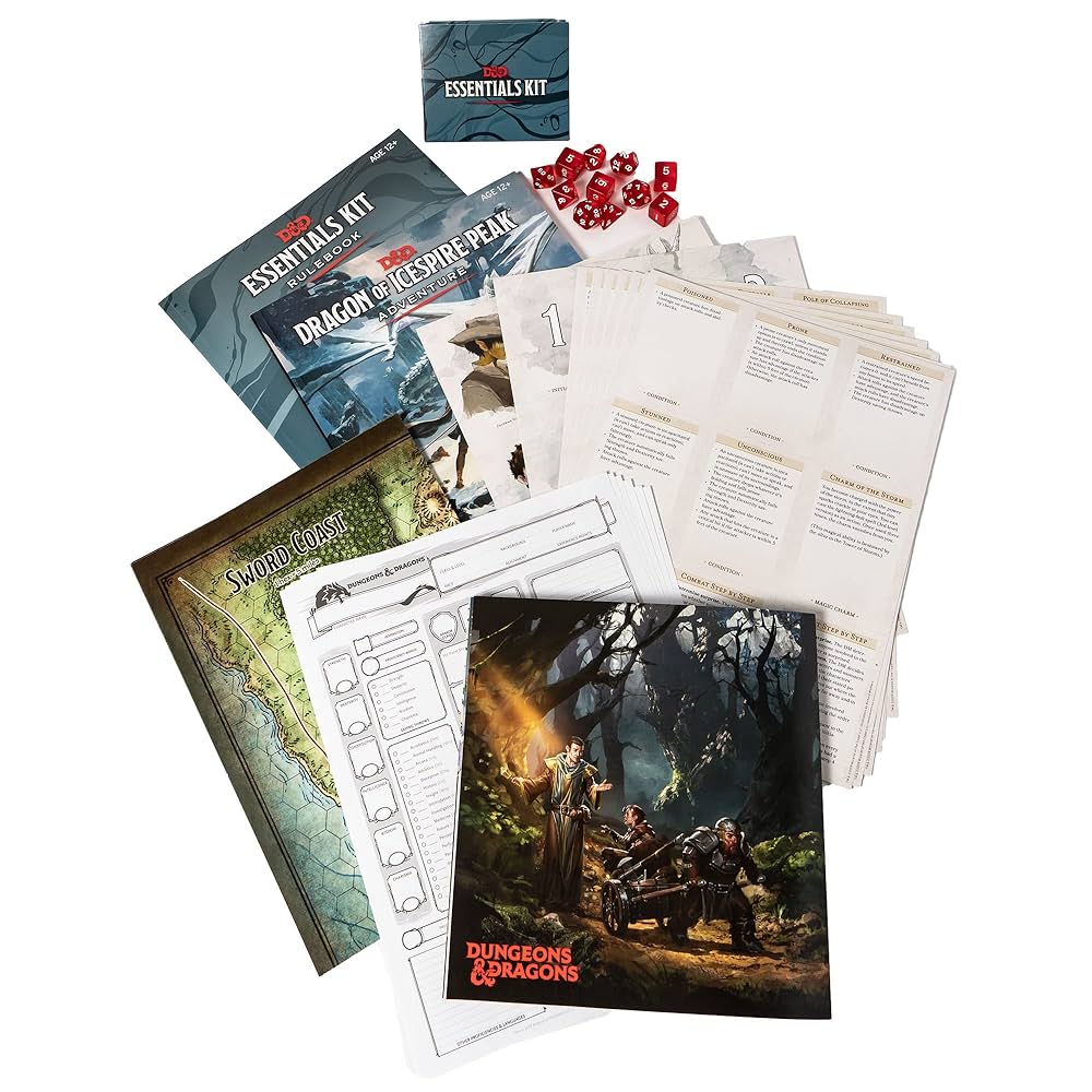 Amazon | Dungeons & Dragons Essentials Kit (D&D Boxed Set